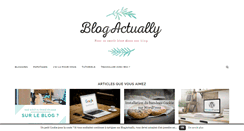 Desktop Screenshot of blogactually.com